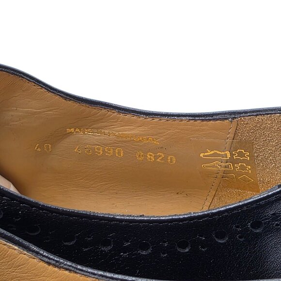 The Office of Angela Scott Mr. York Black Double Monkstrap Leather Oxford Shoe - Picture 10 of 13